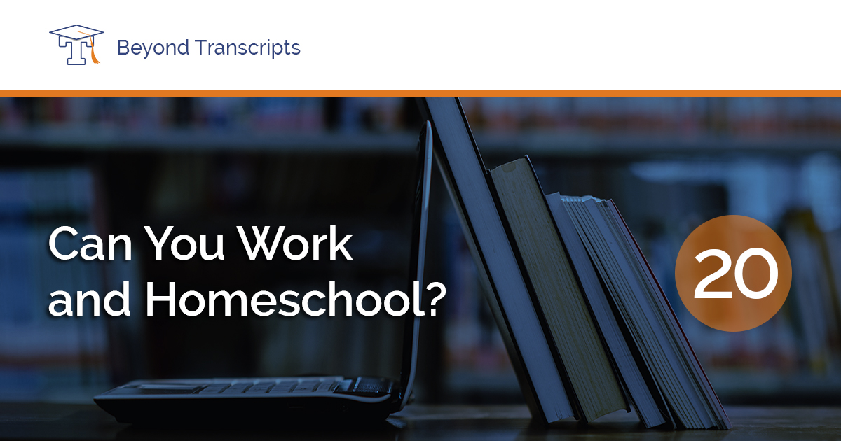Work and homeschool